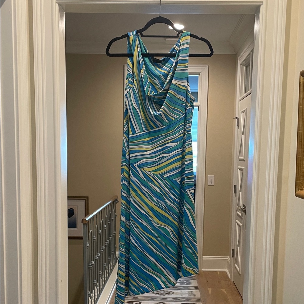 BCBGMaxAzria Multicolor Striped Dress (ml)